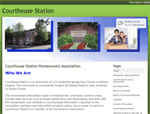 Tablet Screenshot of courthousestation.net